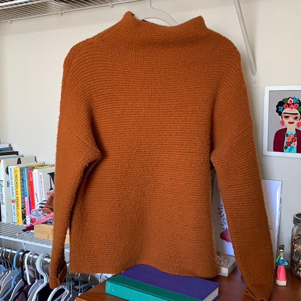MADEWELL Burnt Orange Sweater